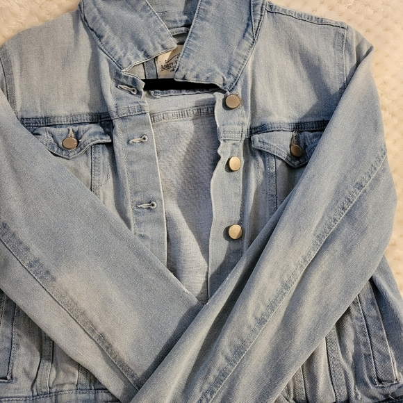 Ashley Vintage Charm Denim Jacket Medium Western Rodeo - Picture 2 of 3